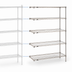 Thumbnail image #3 for Metro Super Erecta 5-Shelf Chrome Plated Wire Add-On Shelving Unit, 36 in x 21 in x 74 in