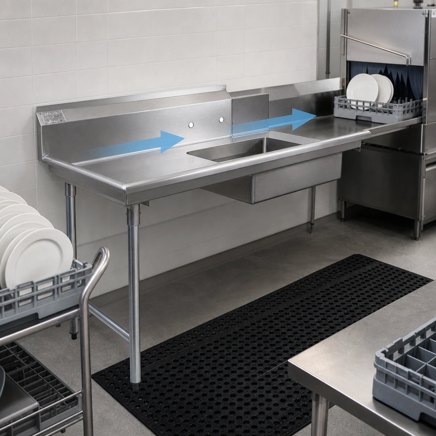 Straight Soiled Dishtable Design