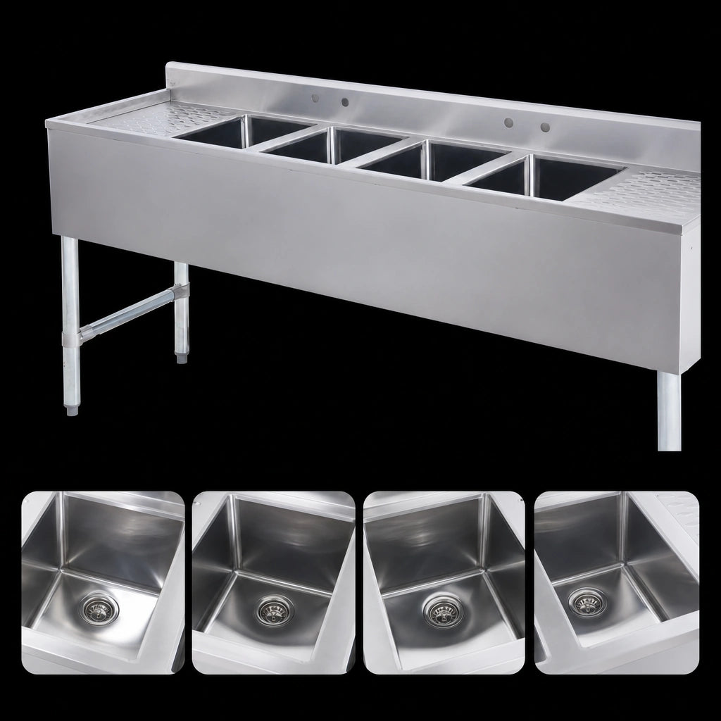 Four-Compartment Basin