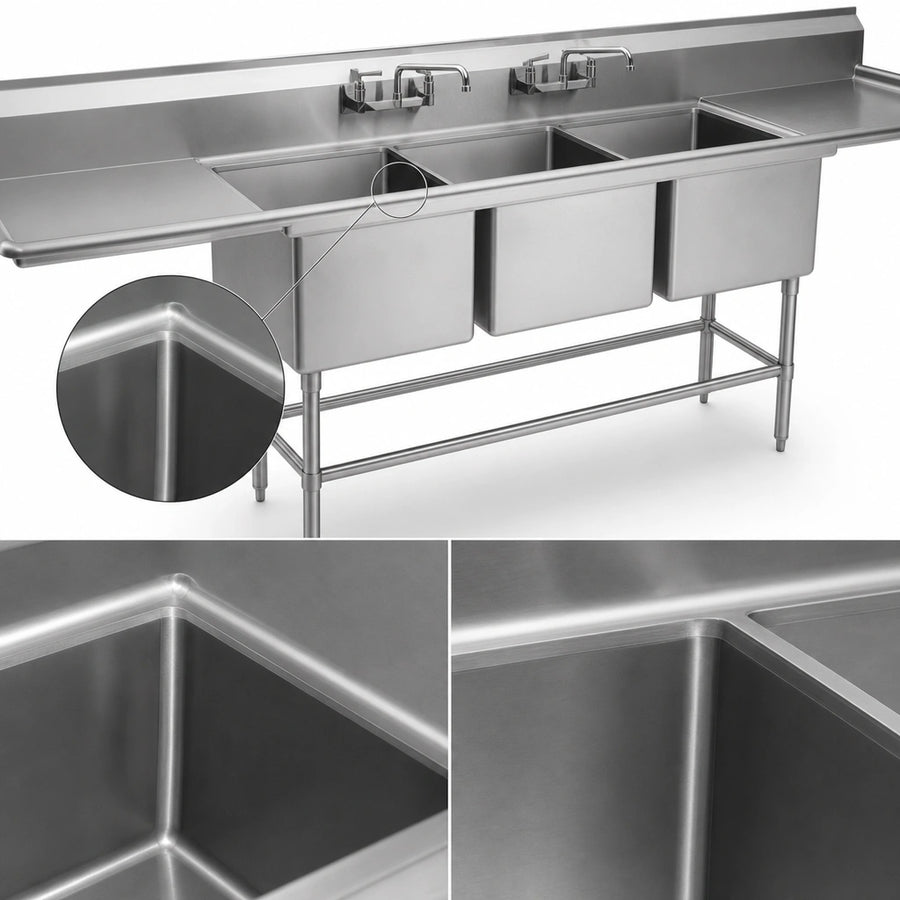Coved Corner Bowls
