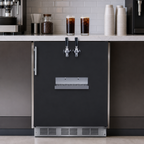 Thumbnail image #4 for Summit Commercial Summit Appliance SBC58BFRTPCFADA Freestanding ADA Front-Tap Cold Brew Coffee Kegerator, Dual Tap, 5.3 Cu. Ft.