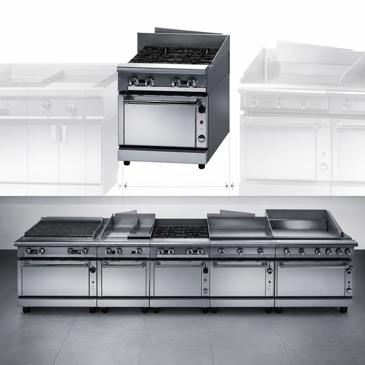 Product image #3 for Vulcan V Series 24-Inch Modular Heavy Duty Work Top Range