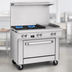 Thumbnail image #3 for Southbend Ultimate 36-Inch Gas Restaurant Range with 2 Non-Clog Burners, 24-Inch Griddle, and Standard Oven