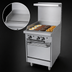 Thumbnail image #3 for Garland G Starfire Pro 24-Inch Gas Restaurant Range with Griddle and Space-Saver Oven