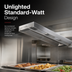 Thumbnail image #3 for RedHots 120-Inch Single Rod Unlighted Strip Heat Lamp, 240V, 2100W