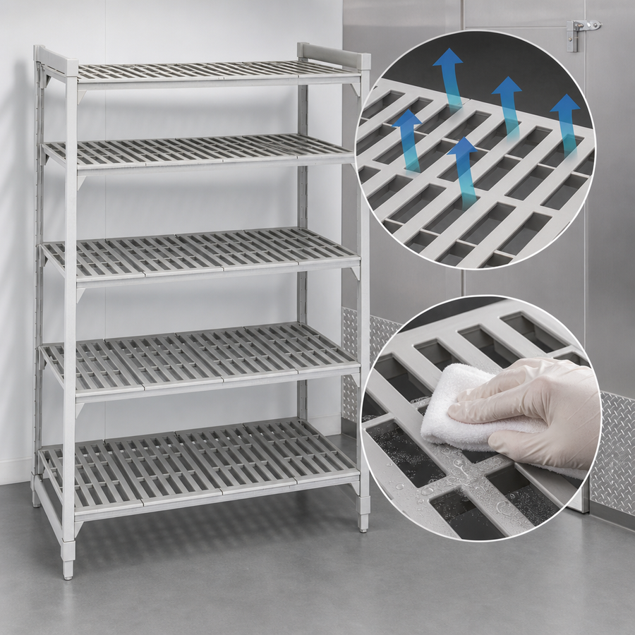 Vented Shelf Plates