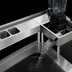 Thumbnail image #4 for Eagle Group 2200 Series 12-Inch Single-Station Underbar Blender Step Unit with Liquid Waste Chute, Faucet, and Electrical Outlet