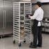 Thumbnail image #3 for Dinex Econo Side-Load Aluminum Pan Rack for 18 x 26 Inch Trays