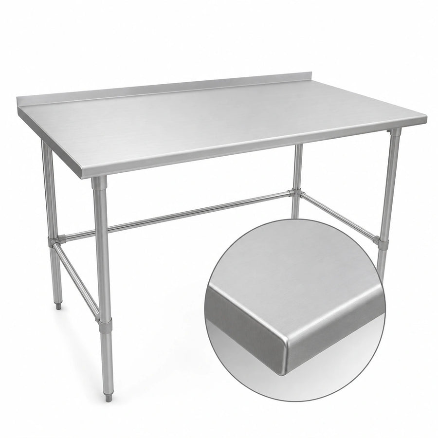 16-Gauge Stainless Steel Top