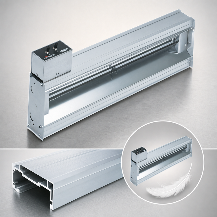 Product image #3 for Vollrath Cayenne® 60-Inch Hard-Wired High-Wattage Strip Heat Lamp