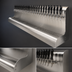 Thumbnail image #3 for Perlick 4076BK23 Modular Wall Mount Glycol-Cooled Draft Beer Dispensing Tower, 23 Faucets
