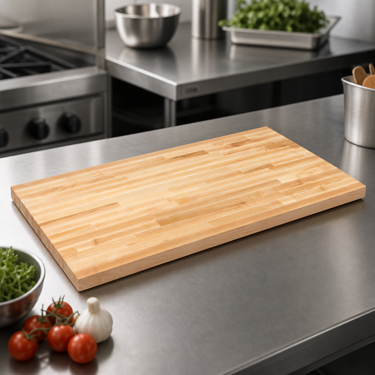 Product image #3 for Boos Block 42 x 25 x 1-1/2-Inch Varnique Finish Maple Kitchen Countertop