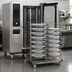 Thumbnail image #3 for RATIONAL 6-Full Size Stainless Steel Mobile Plate Rack for Pro/Classic, 34 Plates