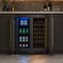 Thumbnail image #4 for KoolMore 24-Inch Dual Zone Panel-Ready French Door Under-Counter Wine Cooler