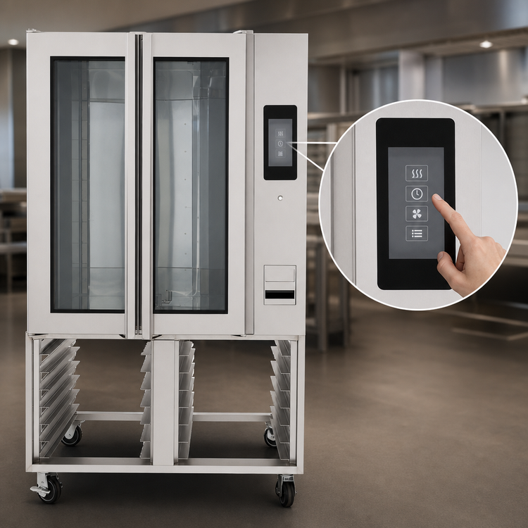 Product image #4 for Baxter OV320E Mini Electric Rotating Rack Oven, 8-Pan Capacity