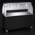 Thumbnail image #3 for Vollrath 2-Series Affordable Portable™ 60 Inch Mobile Utility Station with Stainless Steel Top, Buffet Breath Guard, and Solid Base