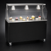 Thumbnail image #3 for Vollrath 2-Series Affordable Portable 46-Inch Mobile Utility Station with Stainless Steel Top and Illuminated Buffet Breath Guard