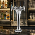 Thumbnail image #3 for Perlick Corporation 4085-4B Cobra Glycol-Cooled 4-Faucet Countertop Draft Beer Tower, Polished Chrome
