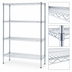 Thumbnail image #3 for EAGLEbrite 4-Tier Stationary Starter Wire Shelving Unit, 60