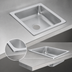 Thumbnail image #3 for Vollrath 229-1 Self-Rimming Drop-In Single-Bowl Sink, 304 Stainless Steel