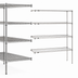 Thumbnail image #3 for Metro Super Erecta Brite 36-Inch x 21-Inch x 74-Inch 5-Shelf Wire Add-On Shelving Unit