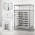 Thumbnail image #3 for Metro Super Erecta Shelf Wine Shelving Door Set for WB257C/WC257C, 51
