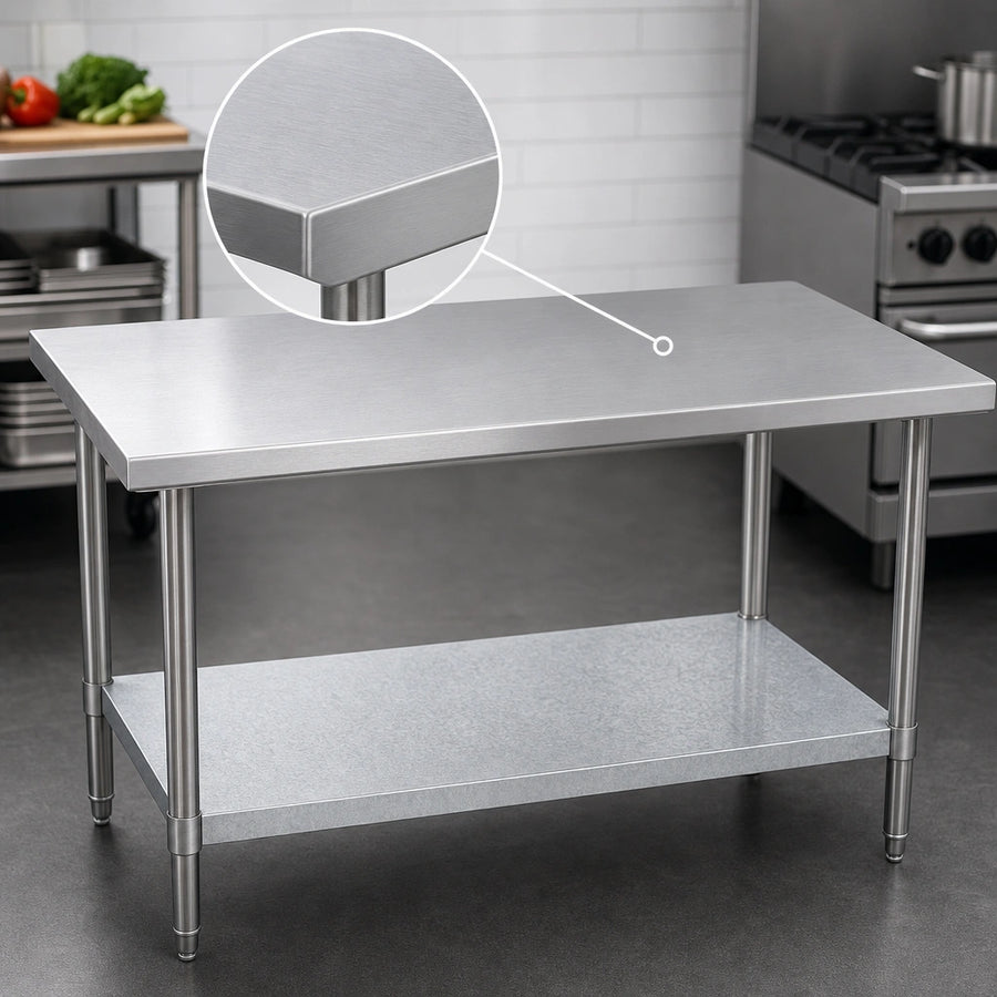 16-Gauge 300 Series Stainless Steel Top