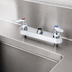 Thumbnail image #3 for T&S Brass B-1120-LN Workboard Faucet, Deck Mount, 8-Inch Centers, Less Nozzle