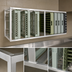Thumbnail image #3 for New Age Full-Size Wall-Mount Aluminum Dish Rack Holder, 13-Rack Capacity
