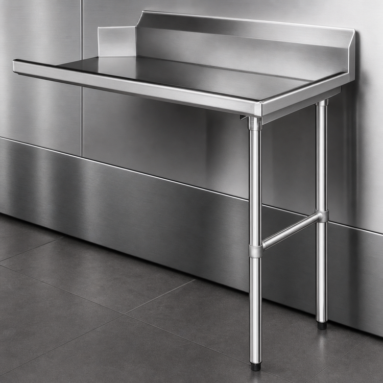 Product image #3 for CMA Dishmachines Clean Series Straight Clean Dish Table, 26-Inch Wide, Left-to-Right Operation