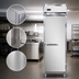 Thumbnail image #3 for Continental Refrigerator DL1W-SS Designer Line One-Section Reach-In Heated Holding Cabinet, Standard Depth