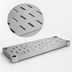 Thumbnail image #4 for Eagle Group Quik-Set 48-Inch x 18-Inch Louvered Shelf, 14 Gauge Galvanized Steel, Gray Epoxy Finish