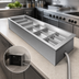 Thumbnail image #3 for Hatco CWBX-2 Drop-In 2-Pan Refrigerated Well, Top-Mount, Remote Refrigeration