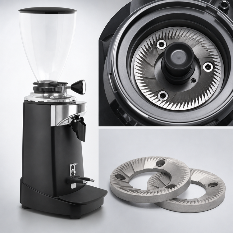 Product image #3 for UNIC Ceado E37SL On-Demand Commercial Coffee Grinder, 83mm Flat Burrs, 3.5 lb Hopper, Black