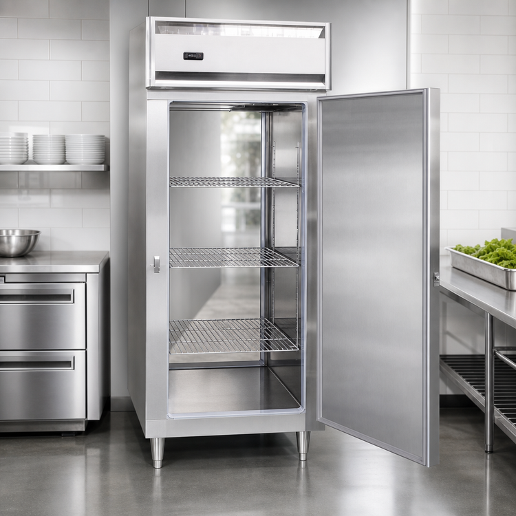 Product image #3 for Continental Refrigerator D1FXNSSPT Designer Line Extra-Wide One-Section Pass-Thru Commercial Freezer