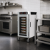 Thumbnail image #4 for Metro HotBlox Narrow 8-Pan Half-Height Mobile Insulated Holding Cabinet, Clear Door, Analog Controls