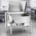 Thumbnail image #3 for Legion Combi-Pan CSG41-7 Insulated Gas-Fired Tilting Skillet, 31.2-Gallon, Open Frame Base, 132,000 BTU
