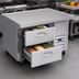 Thumbnail image #4 for Beverage-Air WTRCS36HC-48 One-Section 48-Inch 2-Drawer Worktop Cook Stand Refrigerator