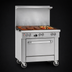 Thumbnail image #3 for Southbend Ultimate 36-Inch Gas Restaurant Range with 36-Inch Charbroiler and Convection Oven