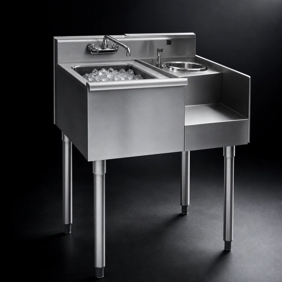 Left-Side 24" Ice Bin