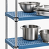 Thumbnail image #3 for Eagle Group QuadPLUS Solid Polymer Shelf Mat with Wire QuadTruss Frame, 72 x 18 Inches, Blue