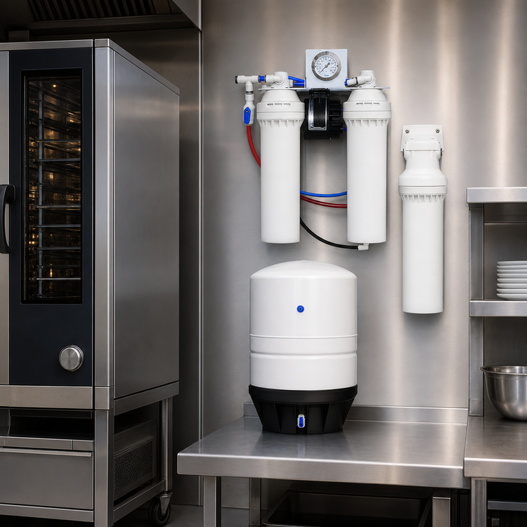 Product image #3 for Alto-Shaam Opti-Pure Reverse Osmosis Water Treatment System, 10-Gallon Tank, 175 GPD, Non-Electric, Single Oven Application