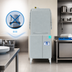 Thumbnail image #3 for DynaStar Ventless Tall-Chamber High-Temp Door-Type Dishwasher with Built-In Booster Heater