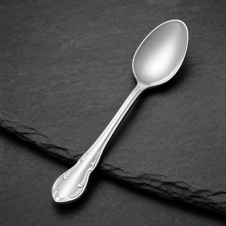 Product image #3 for Monte Carlo Medium Weight Teaspoon, 18/0 Stainless Steel, Mirror Finish