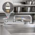 Thumbnail image #3 for T&S Brass B-1123-CR 8-Inch Center Deck-Mount Workboard Faucet with 12-Inch Swivel Swing Nozzle and Cerama Cartridges