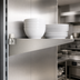 Thumbnail image #3 for Eagle Group Left-Hand Single Knob Shelf Bracket for Cantilevered Shelving, 18 Inch, Stainless Steel, 465 lb. Capacity