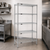 Thumbnail image #3 for EAGLEbrite 5-Tier Stationary Wire Shelving Starter Unit, 30