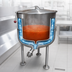 Thumbnail image #3 for Southbend Steam KDLS-60 Direct Steam Stationary Kettle, 60 Gallon, 2/3 Jacket, Tri-Leg Base
