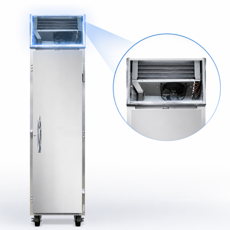 Product image #3 for Continental Refrigerator 1FSENSS Slim Line One-Section Reach-in Freezer