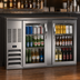 Thumbnail image #3 for Beverage-Air BB58HC-G-S 58-Inch Two-Section Glass Door Back Bar Refrigerator